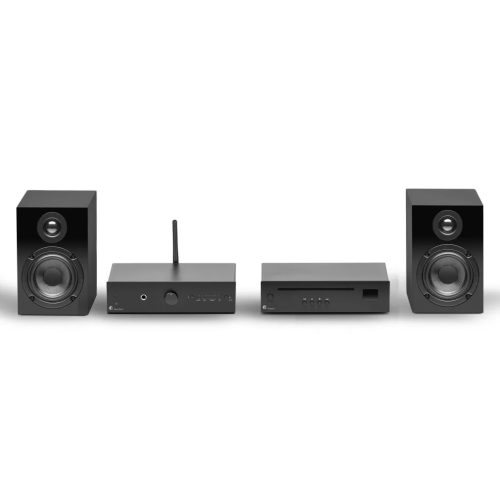 Pro-Ject Stereo Set E CD - kompakt hifi szett - fekete