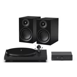   Pro-Ject színes hangrendszer E - komplett hifi szett - fekete