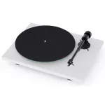  Pro-Ject T1 EVO analóg lemezjátszó Ortofon OM10 hangszedővel - fehér