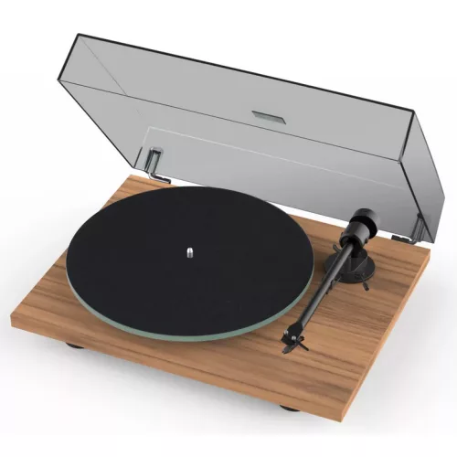 Pro-Ject T1 EVO Phono analóg lemezjátszó Ortofon OM10 hangszedővel - dió 