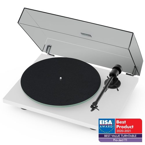 Pro-Ject T1 BT (OM5) analóg lemezjátszó - fehér