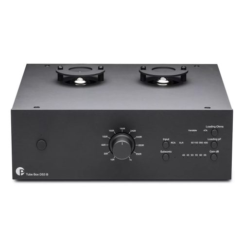 Pro-Ject Tube Box DS3 B csöves phono előerősítő - fekete
