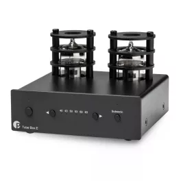 Pro-Ject Tube Box E csöves phono előerősítő - fekete
