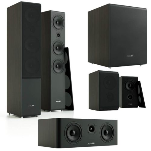 Pylon Audio Opal 30 + Opal Sat + Opal Center + Opal Sub 5.1 hangfalszett - wenge