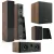 Pylon Audio Opal 30 + Opal Sat + Opal Center + Opal Sub 5.1 hangfalszett - dió