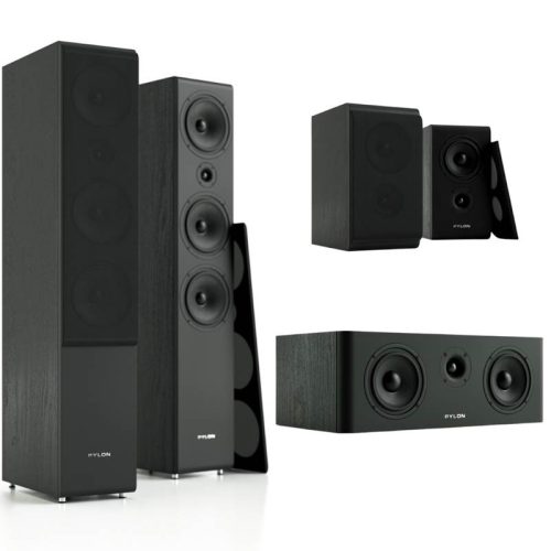 Pylon-Audio-Opal-30+Opal-Sat+Opal-Center-5-0-hangfalszett-fekete