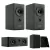 Pylon Audio Opal Monitor + Opal Sat + Opal Center 5.0 hangfalszett - fekete