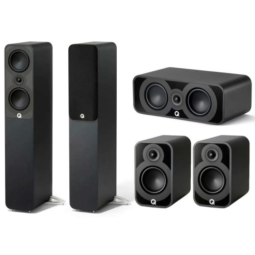 Q Acoustics 5040 + 5010 + 5090 5.0 hangfalszett - fekete