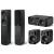 Q Acoustics 5040 + 5010 + 5090 5.0 hangfalszett - fekete