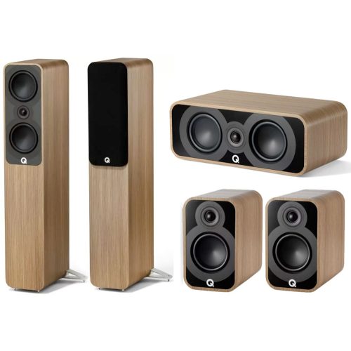 Q Acoustics 5040 + 5010 + 5090 5.0 hangfalszett - tölgy