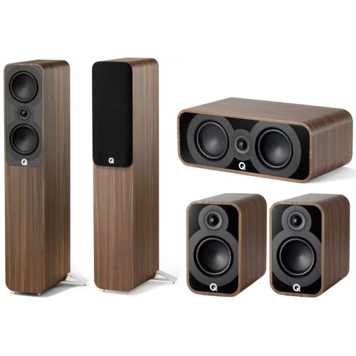 Q Acoustics 5040 + 5010 + 5090 5.0 hangfalszett - rózsafa