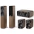 Q Acoustics 5040 + 5010 + 5090 5.0 hangfalszett - rózsafa