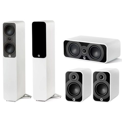 Q Acoustics 5040 + 5010 + 5090 5.0 hangfalszett - szatén fehér