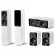 Q Acoustics 5040 + 5010 + 5090 5.0 hangfalszett - szatén fehér