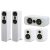 Q Acoustics 3050c + 3010c + 3090c 5.0 hangfalszett - fehér