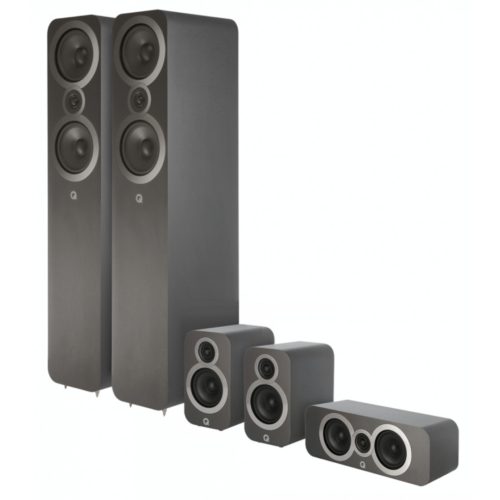 Q Acoustics 3050i + 3010 + 3090i 5.0 hangfalszett - fekete