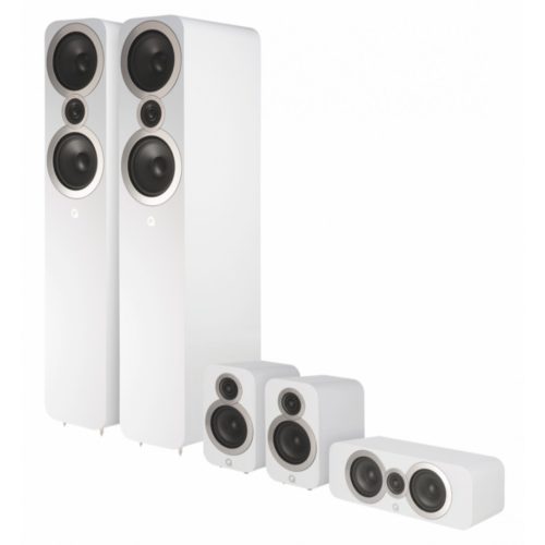 Q Acoustics 3050i + 3010 + 3090i 5.0 hangfalszett - fehér
