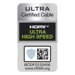 QED QE6032 Performance Ultra High Speed 8K HDMI kábel 2.1 - 1.5 m 
