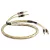 QED QE1470 REFERENCE GOLDEN ANNIVERSARY XT szerelt audiophile hangfal kábel (2x2 m)