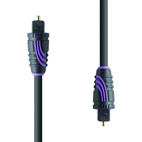 QED QE5061 Profile Toslink 1 m optikai kábel