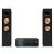 Yamaha R-N1000a hálózatos rádióerősítő + Klipsch R-800F álló hangfalszett