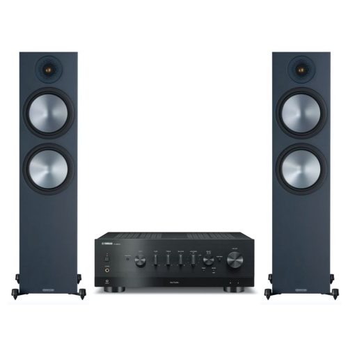Yamaha R-N800a hálózatos rádióerősítő + Monitor Audio Bronze 500 hangfalszett