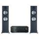 Yamaha R-N800a hálózatos rádióerősítő + Monitor Audio Bronze 500 hangfalszett
