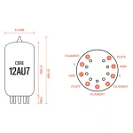 Ray Tubes Core 12AU7 vákuumcső (pár) 