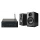 Tangent Ampster II BT + Acoustic Energy AE100 mkII mini hifi - fekete