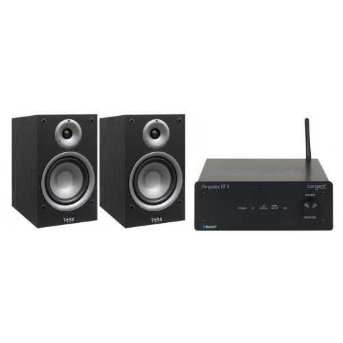 Tangent Ampster II BT + Taga Harmony TAV-B mini hifi - fekete