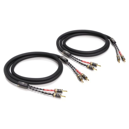 Viablue SC-4 T8 szerelt hangfal kábel (2x2.5 m) - Black Edition
