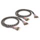 Viablue SC-4 Bi-Amp T8 szerelt hangfal kábel (2x1.5 m) - Cobra