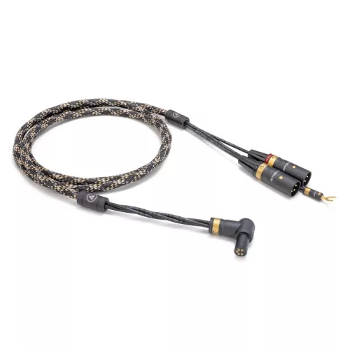 VIABLUE EPC-2 T8 5PIN DIN SME 90 UP/XLR Phono kábel - cobra - 1 m