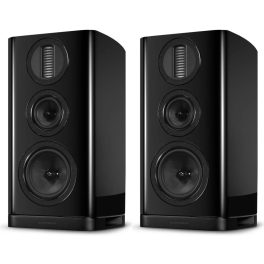 Wharfedale Aura 2 polc hangfal - lakk fekete