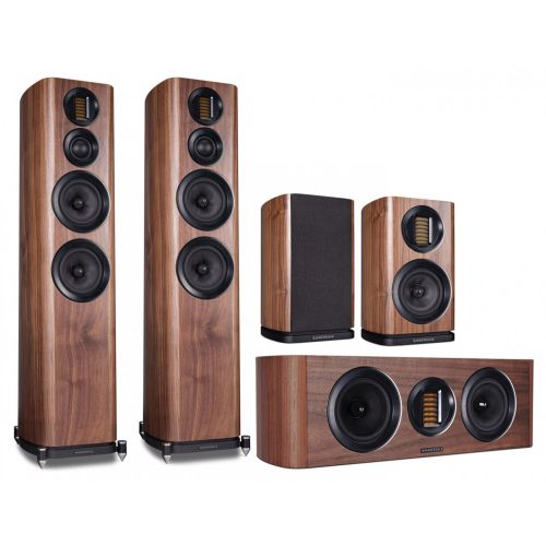 Wharfedale Evo 4.4 + 4.1 + Evo 4.CS 5.0 hangfalszett - dió