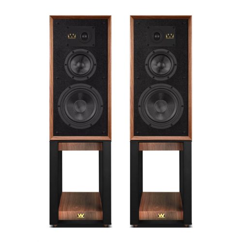 Wharfedale Super Linton Heritage hangfal állvánnyal - dió