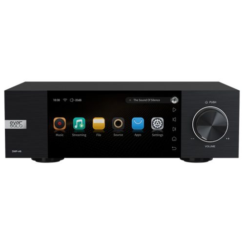 Zidoo Eversolo DMP-6 hálózatos audiolejátszó és DAC 