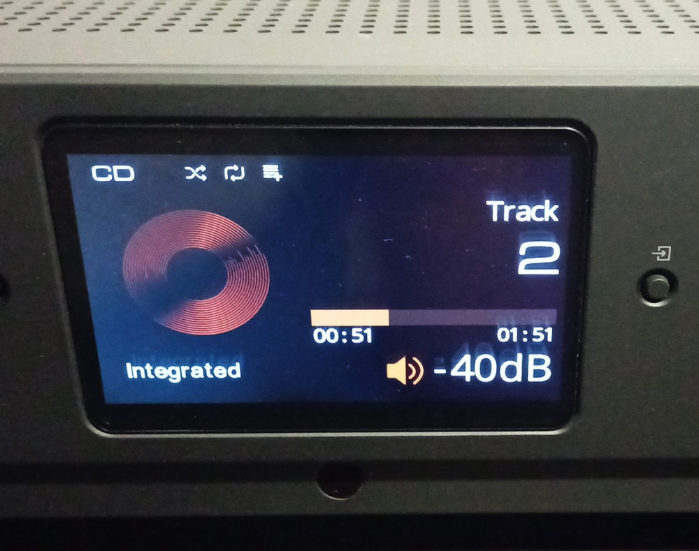   Audiolab Omnia hálózatos erősítő és cd lejátszó - fekete
